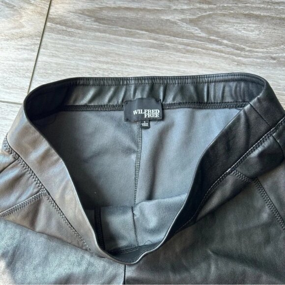 Aritzia Wilfred Free Rebelle Faux Leather Leggings - Picture 7 of 11